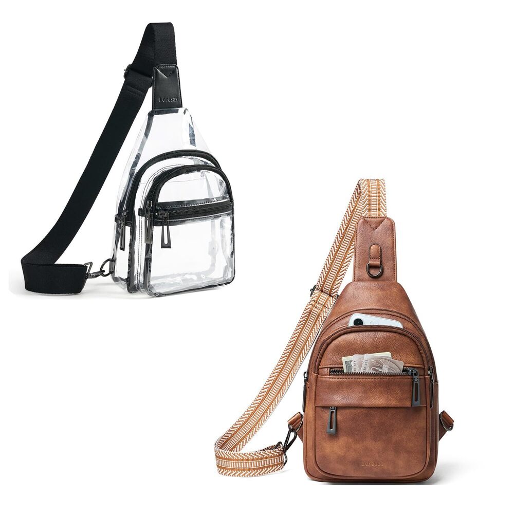 5791 Clear Bag and Sling Bag